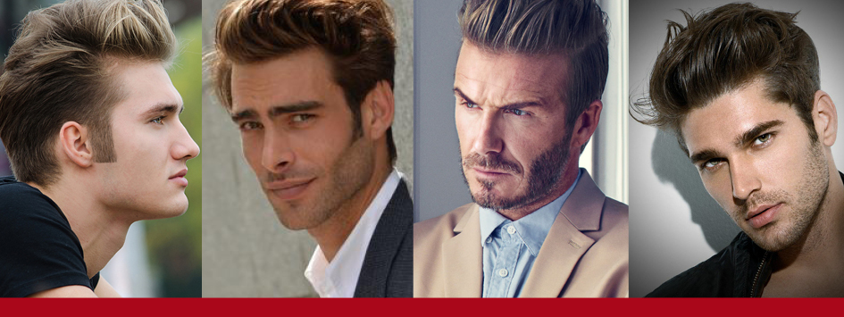 looks con barba y patillas