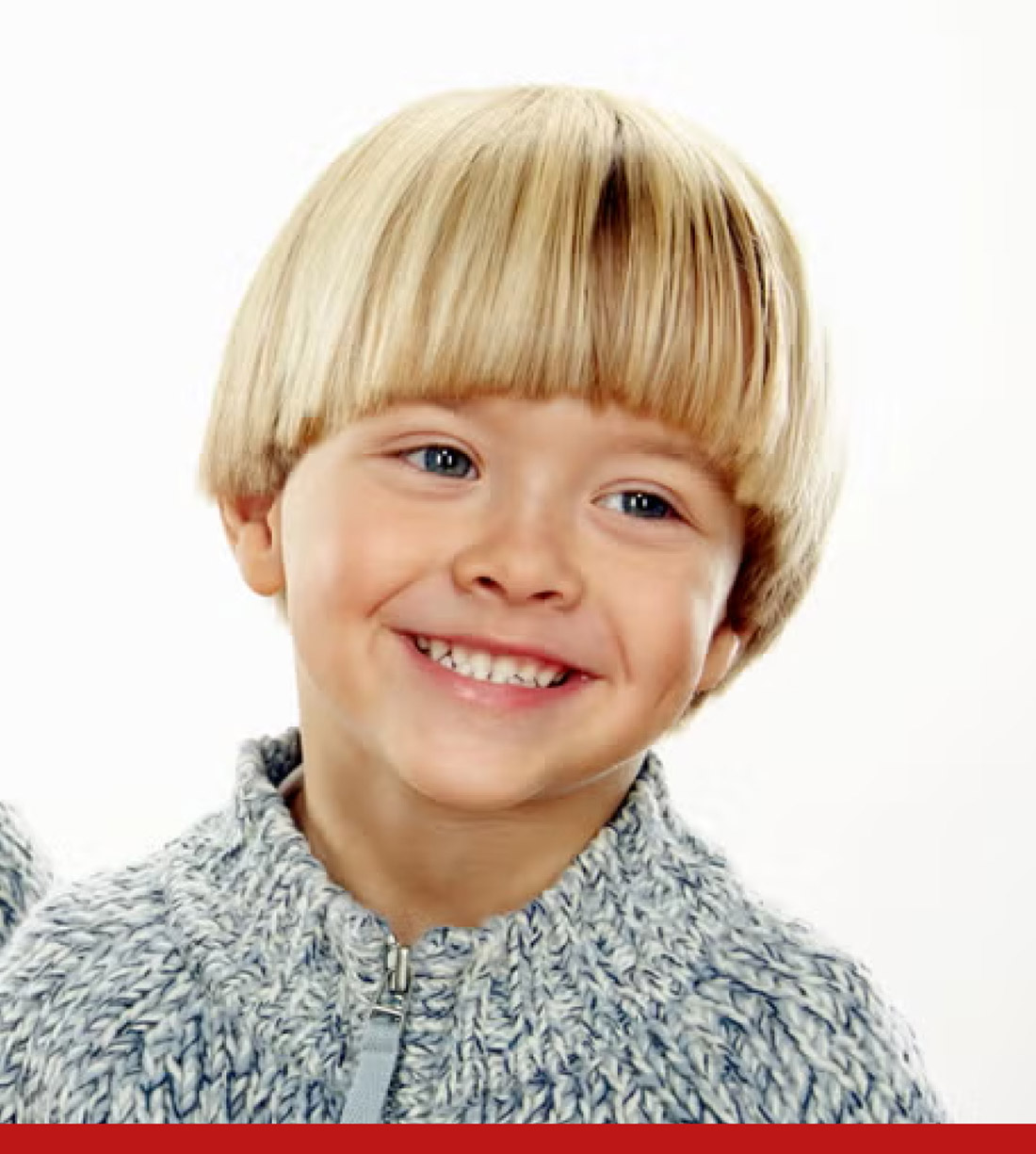 PELO LARGO CON CORTE RECTO NIÑO